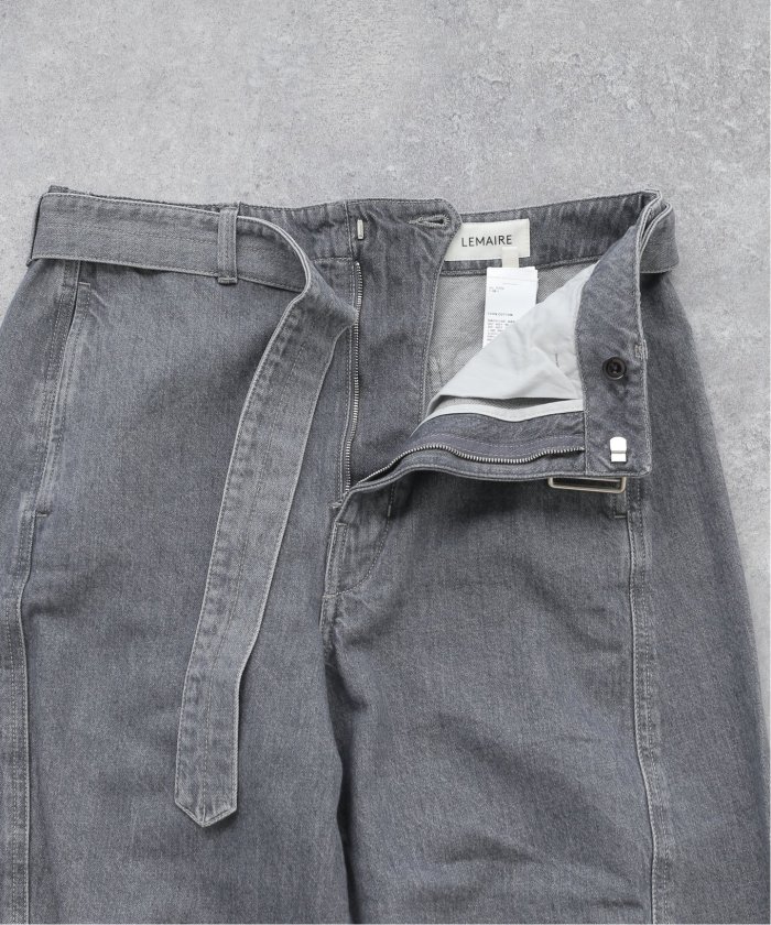 【LEMAIRE】TWISTED PANTS denim stone grey