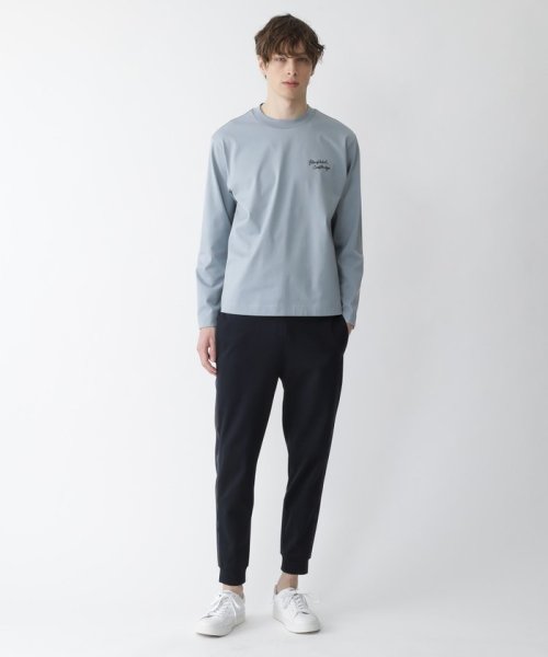 テーラリングクレストブリッジチェックサイドライントラックパンツ