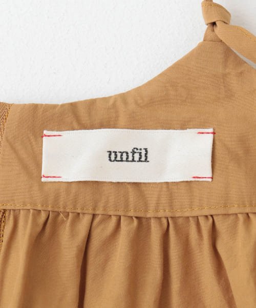 『別注』unfil×DOORS cotton camisole dress