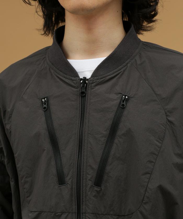 セール 50%OFF】LB.03/ナイロンタスランリバーシブルZIPブルゾン