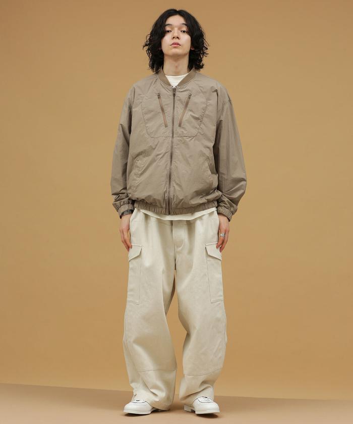 セール 70%OFF】LB.03/ナイロンタスランリバーシブルZIPブルゾン