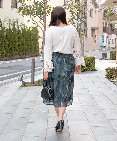 再値下げ【新品】O´NEIL of DUBLIN ロングラップスカート 8