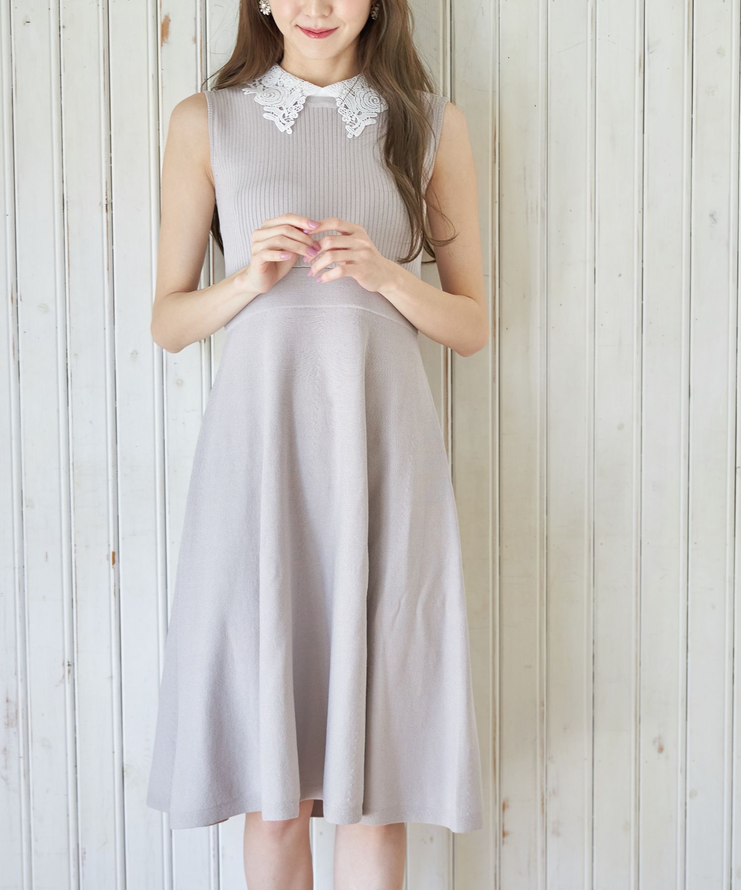 トッコクローゼットノースリーブワンピース セール 50%OFF】トッコクローゼット tocco closet 取り外し可能