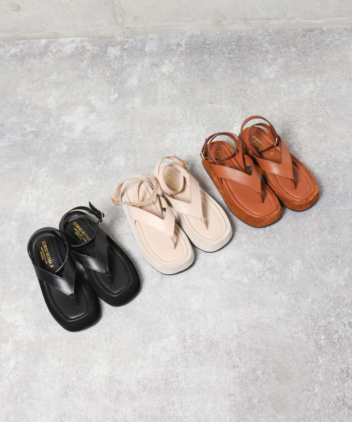 【CORSO ROMA 9/コルソローマノーヴェ】ビットサンダル コルソローマ ノーヴェ CORSO ROMA 9 レザーサンダル （CIOK