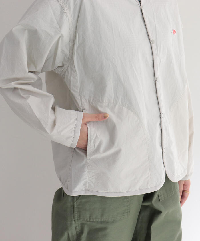ダントンシャツカーディガン WEB限定】【DANTON/ダントン】SHIRTS CARDIGAN シャツ