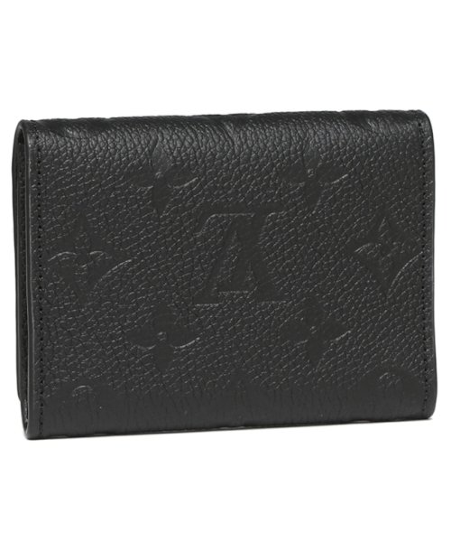 ルイヴィトン カードケース アンヴェロップカルト ドゥ ヴィジット モノグラムアンプラント ブラック レディース LOUIS VUITTON M58456