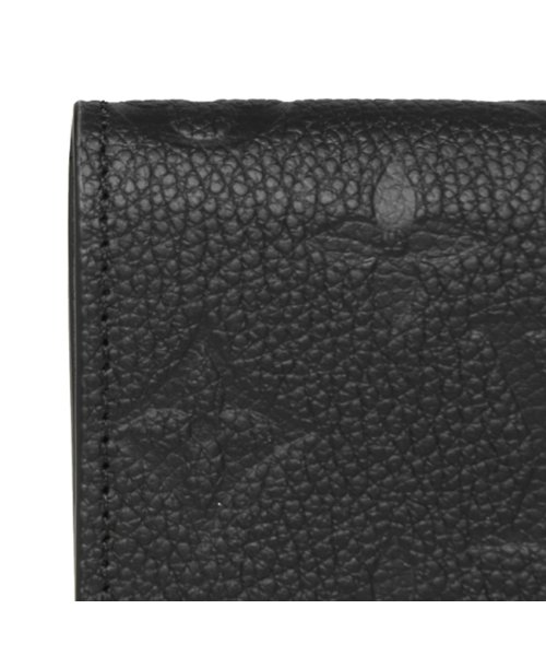 ルイヴィトン カードケース アンヴェロップカルト ドゥ ヴィジット モノグラムアンプラント ブラック レディース LOUIS VUITTON M58456