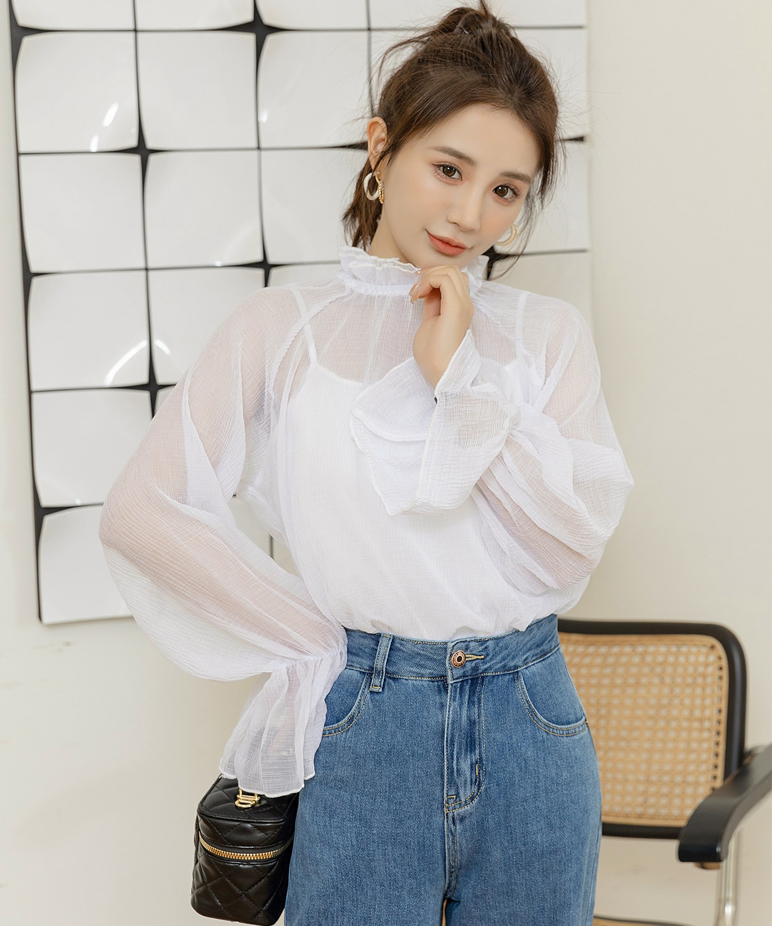 MACPHEE - 【美品】MACPHEE 着るだけでオシャレに！フリルが