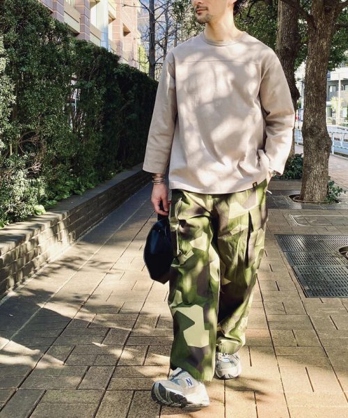 【BATONER/バトナー】別注フットボールTシャツ FOOTBALL T BN－22SM－056