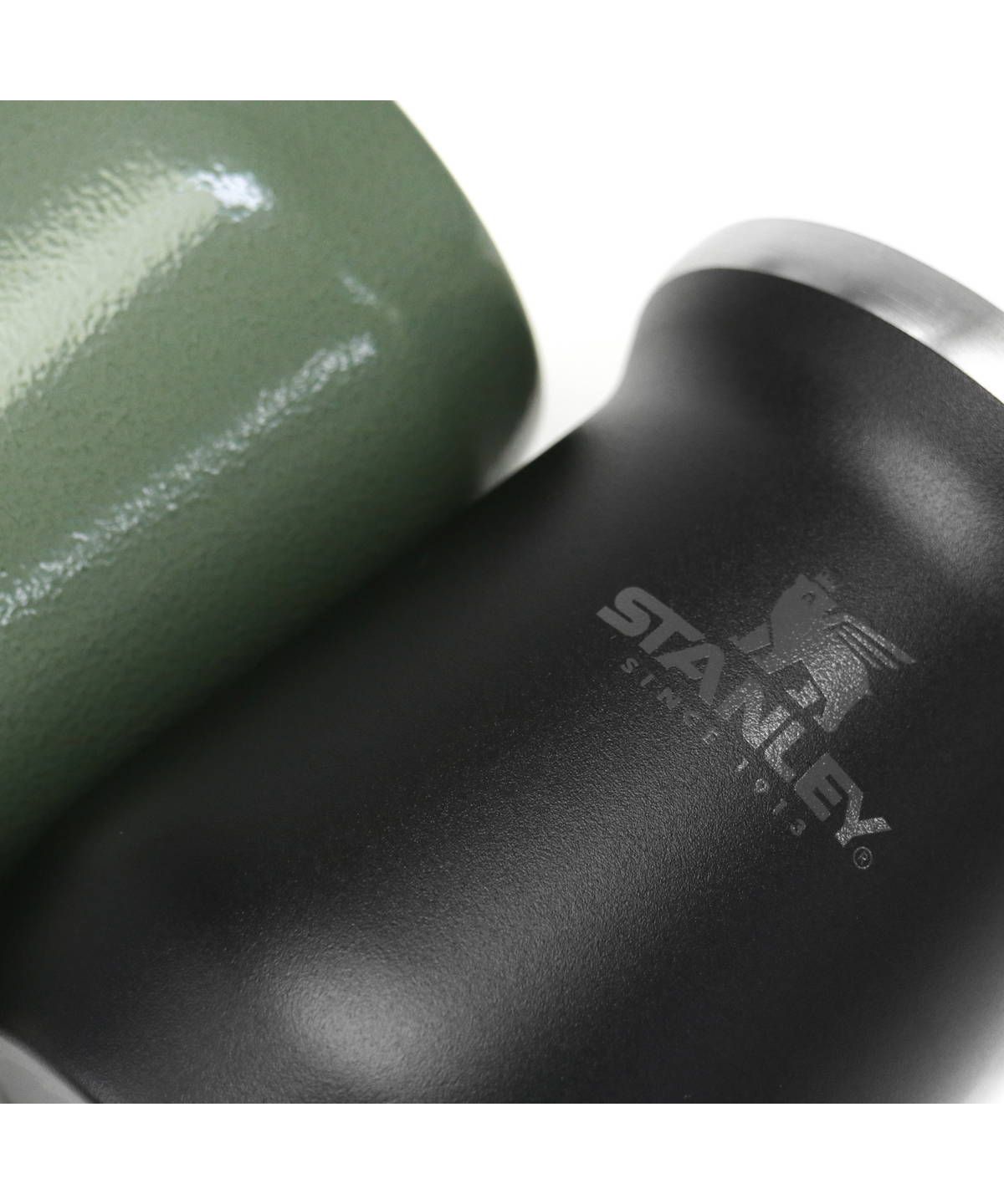 新品スタンレークラシック真空タンブラー0.23Lグリーン　ブラック　２個セット CLASSIC SERIES（STANLEY） STANLEY クラシック真空タンブラー