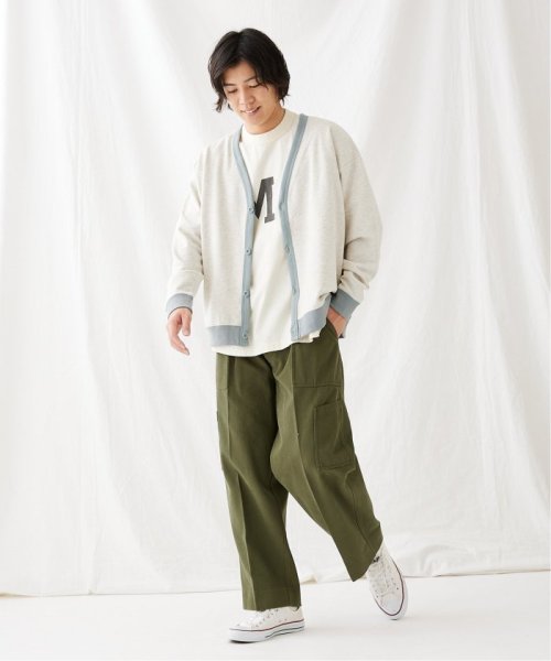 【DISCUS×JOURNAL STANDARD / ディスカス】別注 2トーン スウェット カーディガン