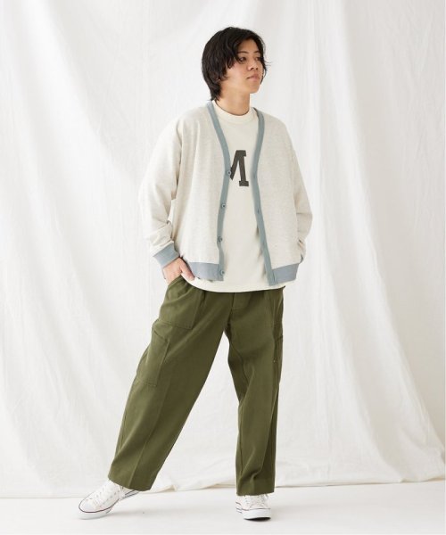 【DISCUS×JOURNAL STANDARD / ディスカス】別注 2トーン スウェット カーディガン