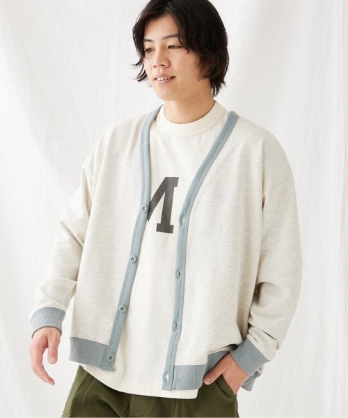 【DISCUS×JOURNAL STANDARD / ディスカス】別注 2トーン スウェット カーディガン