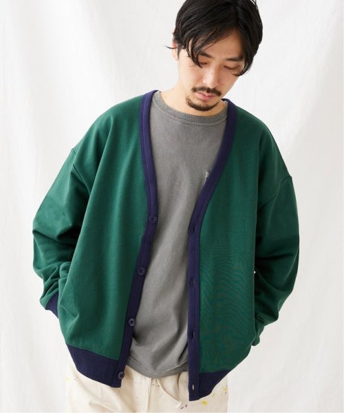 【DISCUS×JOURNAL STANDARD / ディスカス】別注 2トーン スウェット カーディガン