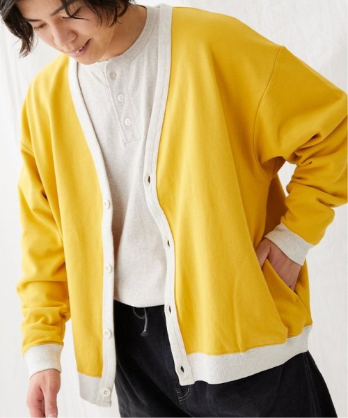 【DISCUS×JOURNAL STANDARD / ディスカス】別注 2トーン スウェット カーディガン