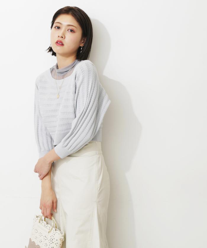 セール 60%OFF】ショートレイヤードニットワンピース(504508807 セール 60%OFF】ショートレイヤードニットワンピース(504508807