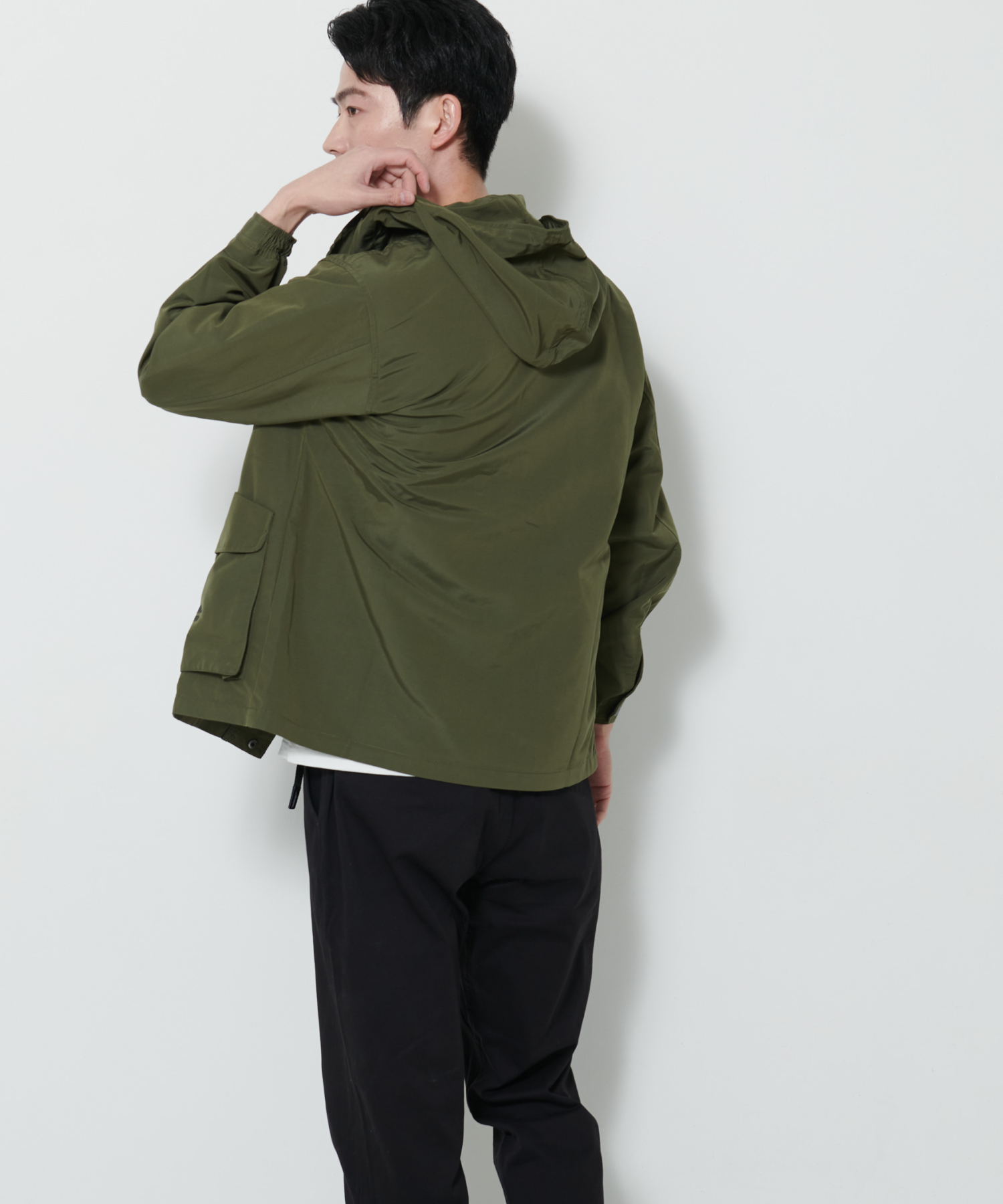 クーポン】【OUTDOORPRODUCTS】撥水 ショート ワイドシルエット