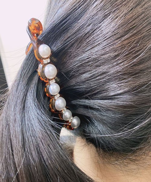 ヘアクリップ パールビーズデザインバナナクリップ 新発売セール 【72%OFF!】 ヘアクリップ パールビーズデザインバナナクリップ 新発売セール 【72%OFF!】