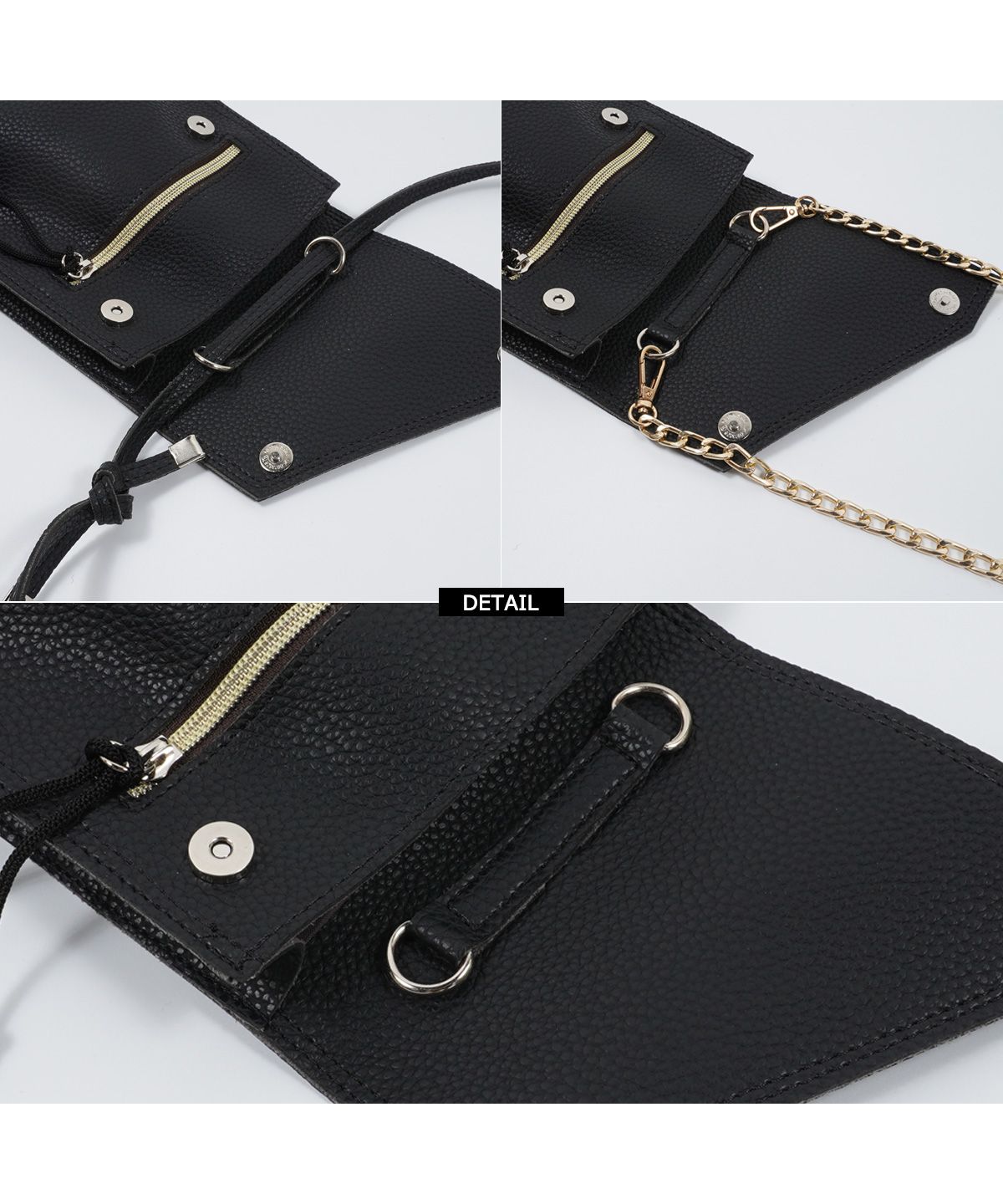 LULU GUINNESS ブラックバードケージミニコレクタブルチャーム LULU GUINNESS ルルギネス ダフネ ミニバッグ Smooth Leather