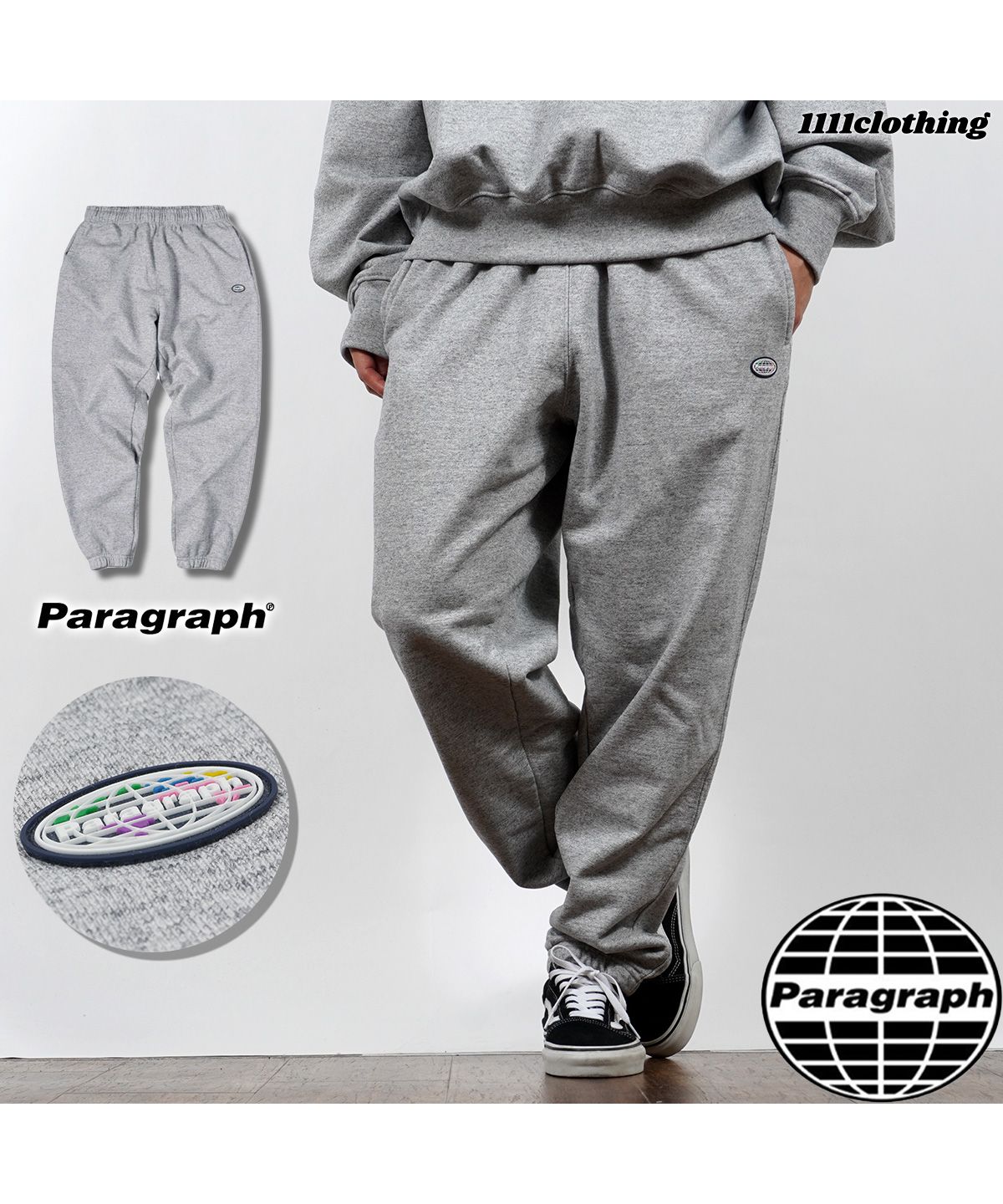 ワンフォークロージング 1111clothing パラグラフ スウェットパンツ パンツ ブランド 正規品 ◇Paragraph Cotton  Setーup Pa(504613330) | ワンフォークロージング(1111clothing) - d fashion