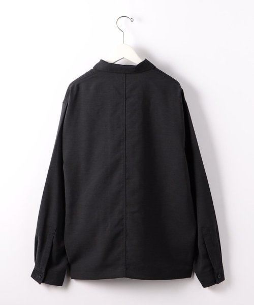 テックLNN シャツブルゾン －ストレッチ・防シワ・吸水速乾－