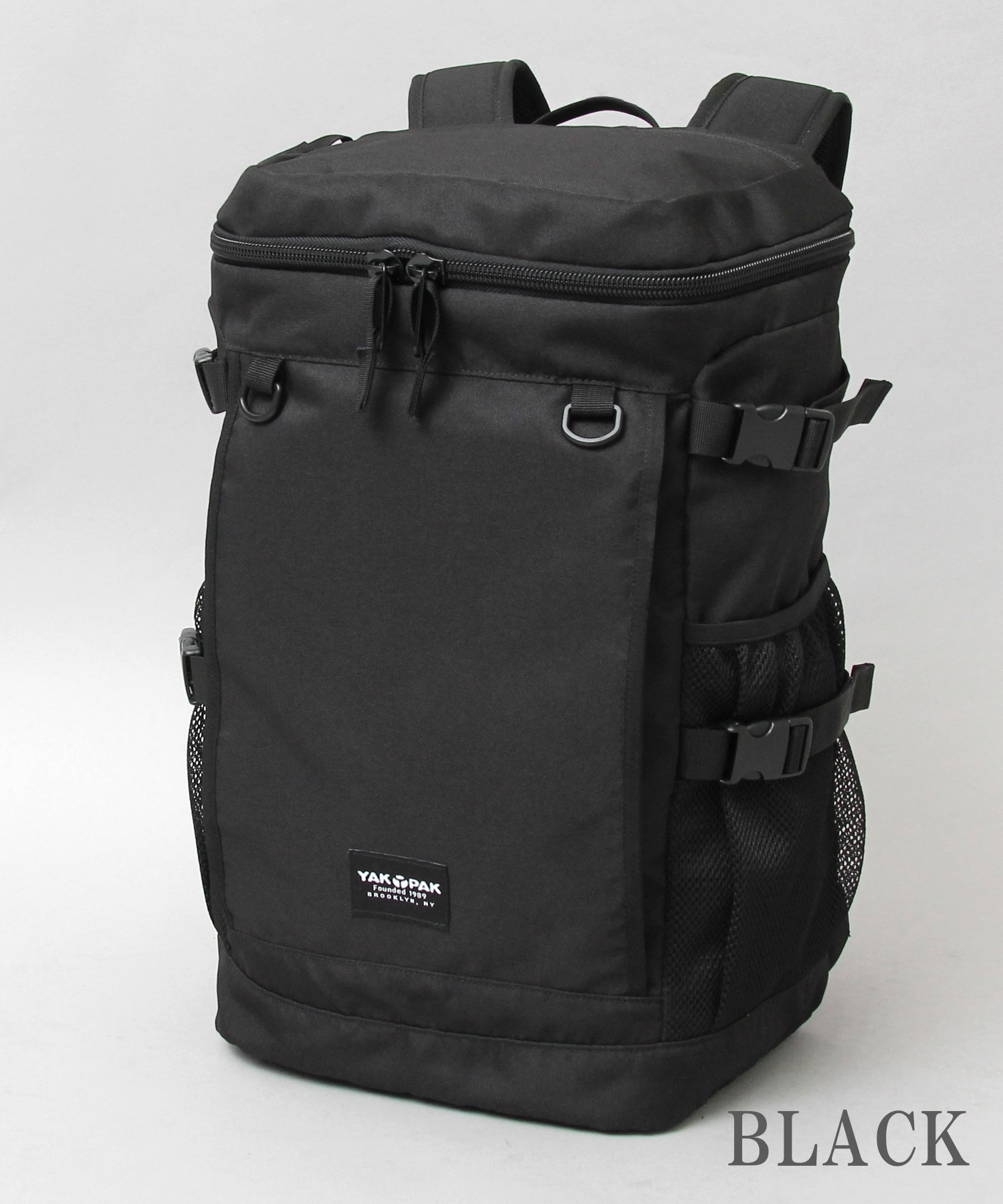 ヤックパック YAKPAK 撥水加工 ボックス型 バックパック