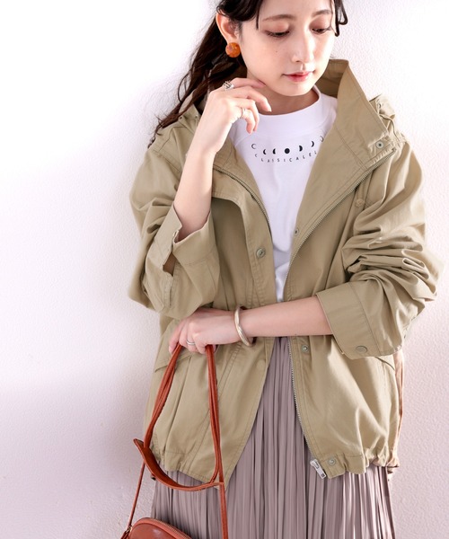クーポン】【セール20%OFF】さらっと羽織れる。ラウンドヘムマウンテン