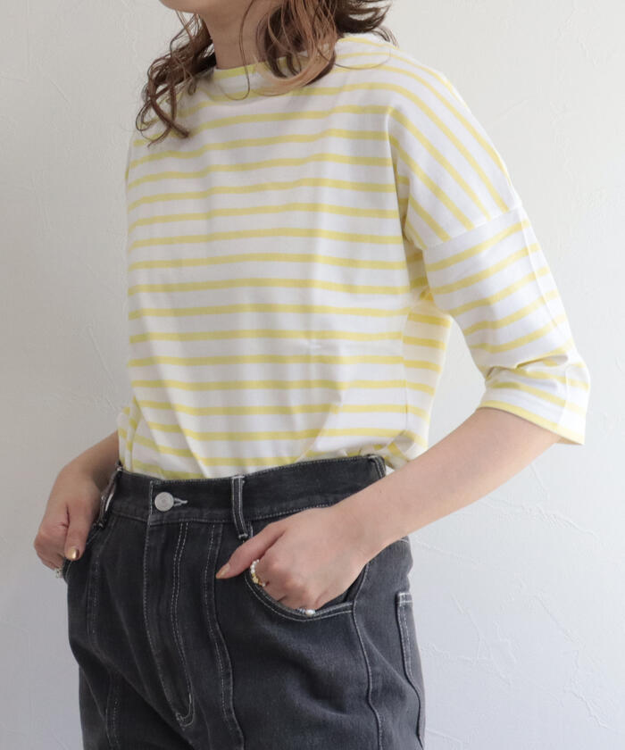 クーポン】【ORCIVAL/オーシバル】ドロップショルダーボーダー