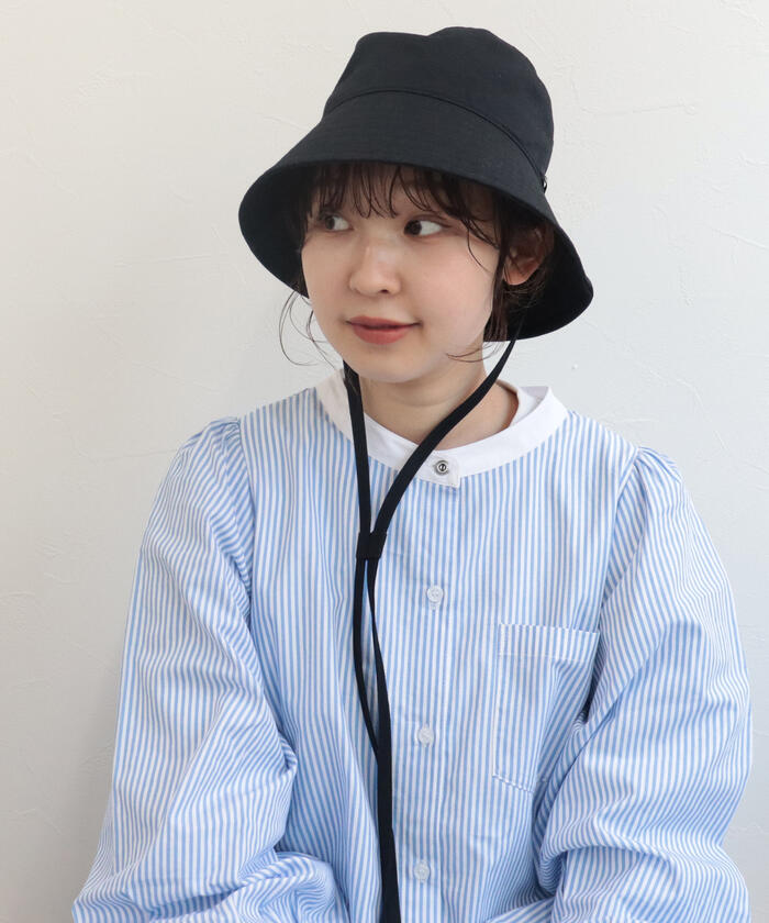 ORCIVAL/オーシバル】COTTON LINEN CHINO BACKET バケットハット