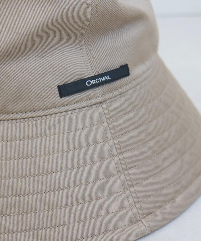 ORCIVAL/オーシバル】COTTON LINEN CHINO BACKET バケットハット ORCIVAL/オーシバル】COTTON LINEN CHINO BACKET バケットハット