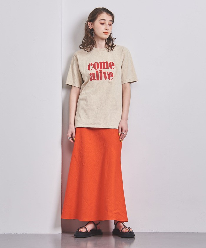 MIXTA（ミクスタ）＞COME ALIVE Tシャツ NATURAL(504605406
