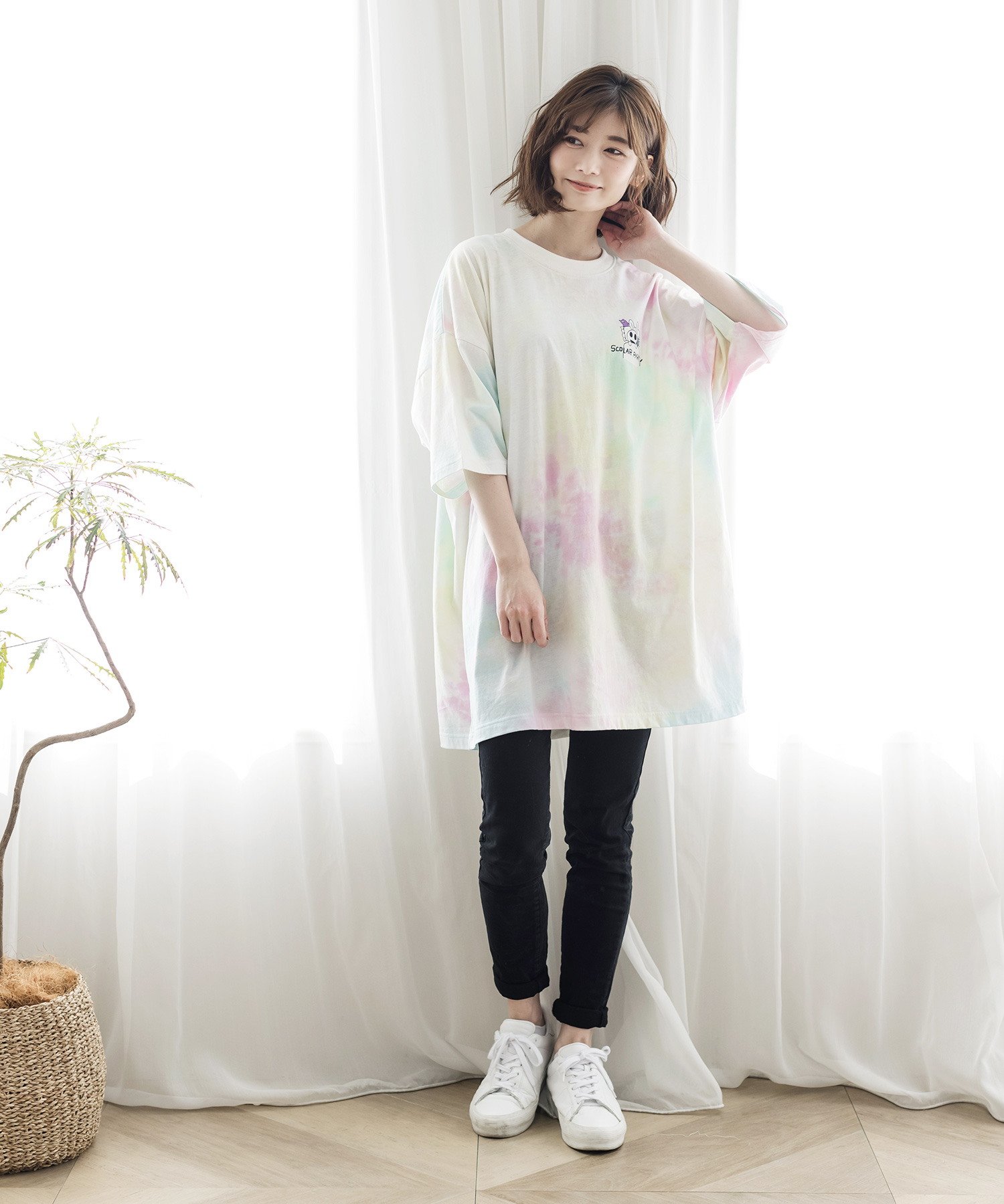 おばけウサギの夢柄スーパーBIG Tシャツ(504616248) | スカラー