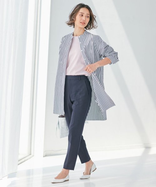 【SLOW】Soft Wash Shirting チュニック シャツ