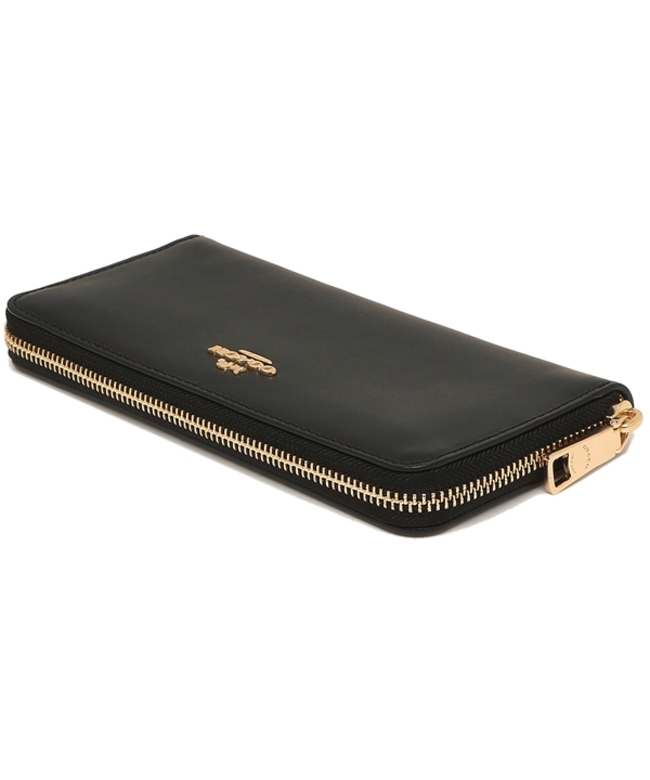 コーチ COACH 長財布 SLIM ACCORDION Z WLT 73738 GDBLK