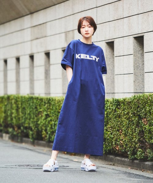 セール】KELTY(ケルティ)別注ロゴワンピース#(WEB限定カラー)(504619963) コーエン(coen) d fashion ケルティ kelty coenコラボパーカー スウェット グリーン