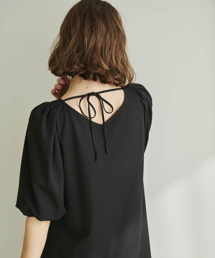 セール】異素材切替ワンピース(504621333) | AND COUTURE(AND