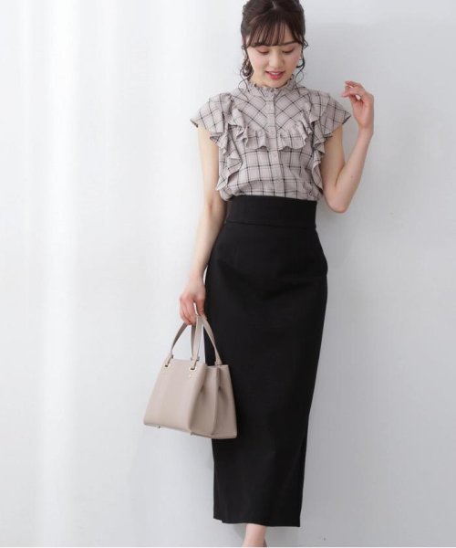 セール ポンチハイウエストタイトスカート プロポーション ボディドレッシング Proportion Body Dressing D Fashion