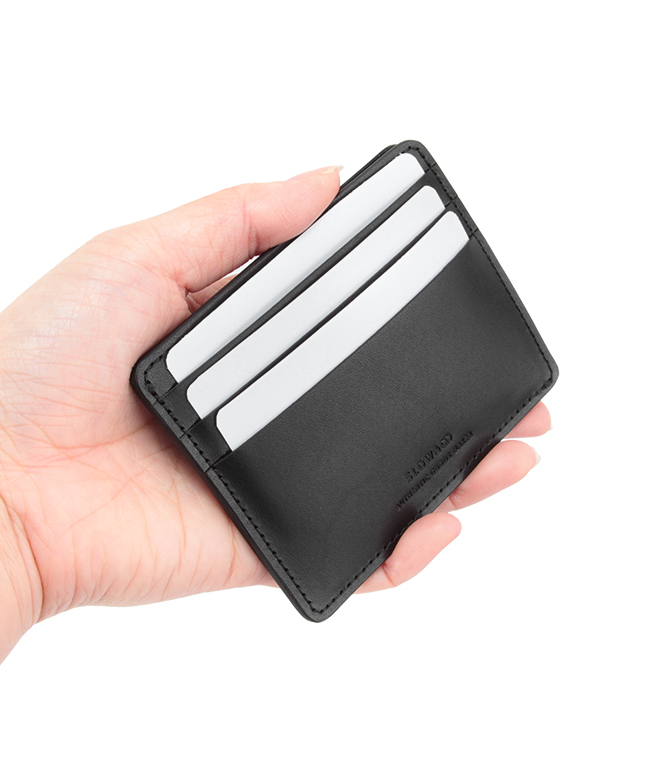 SLOW スロウ 財布 二つ折り財布 ミニ財布 薄い財布 薄型 本革
