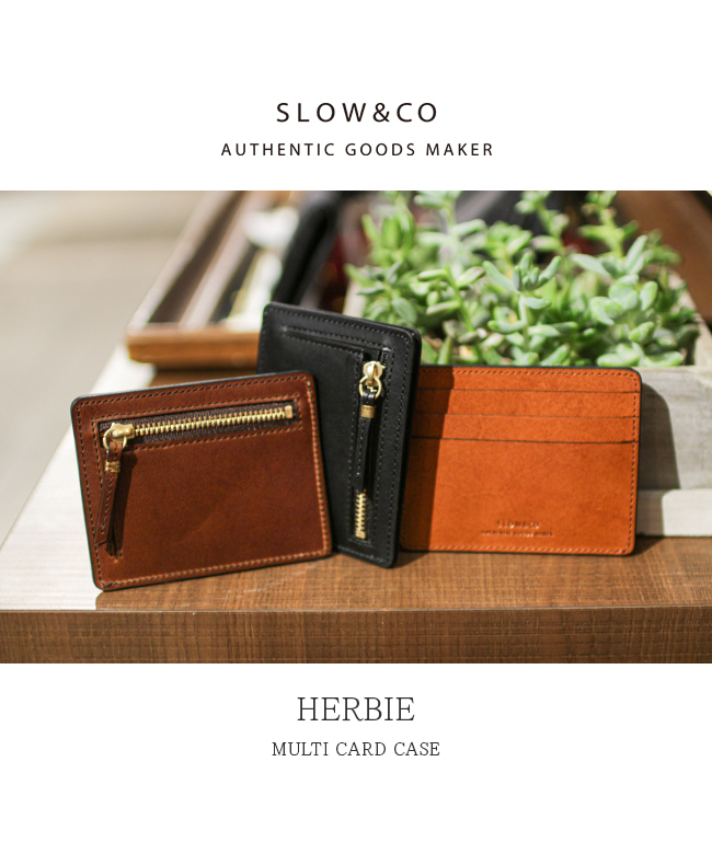 SLOW スロウ 財布 二つ折り財布 ミニ財布 薄い財布 薄型 本革