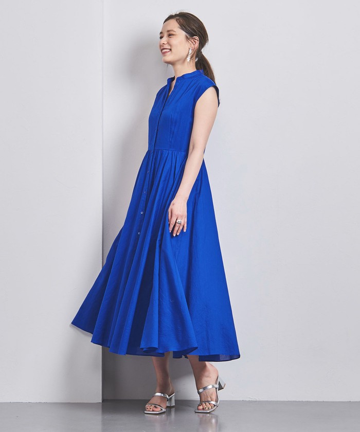 セール 40%OFF】＜UNITED ARROWS＞C Vネック シャツワンピース B
