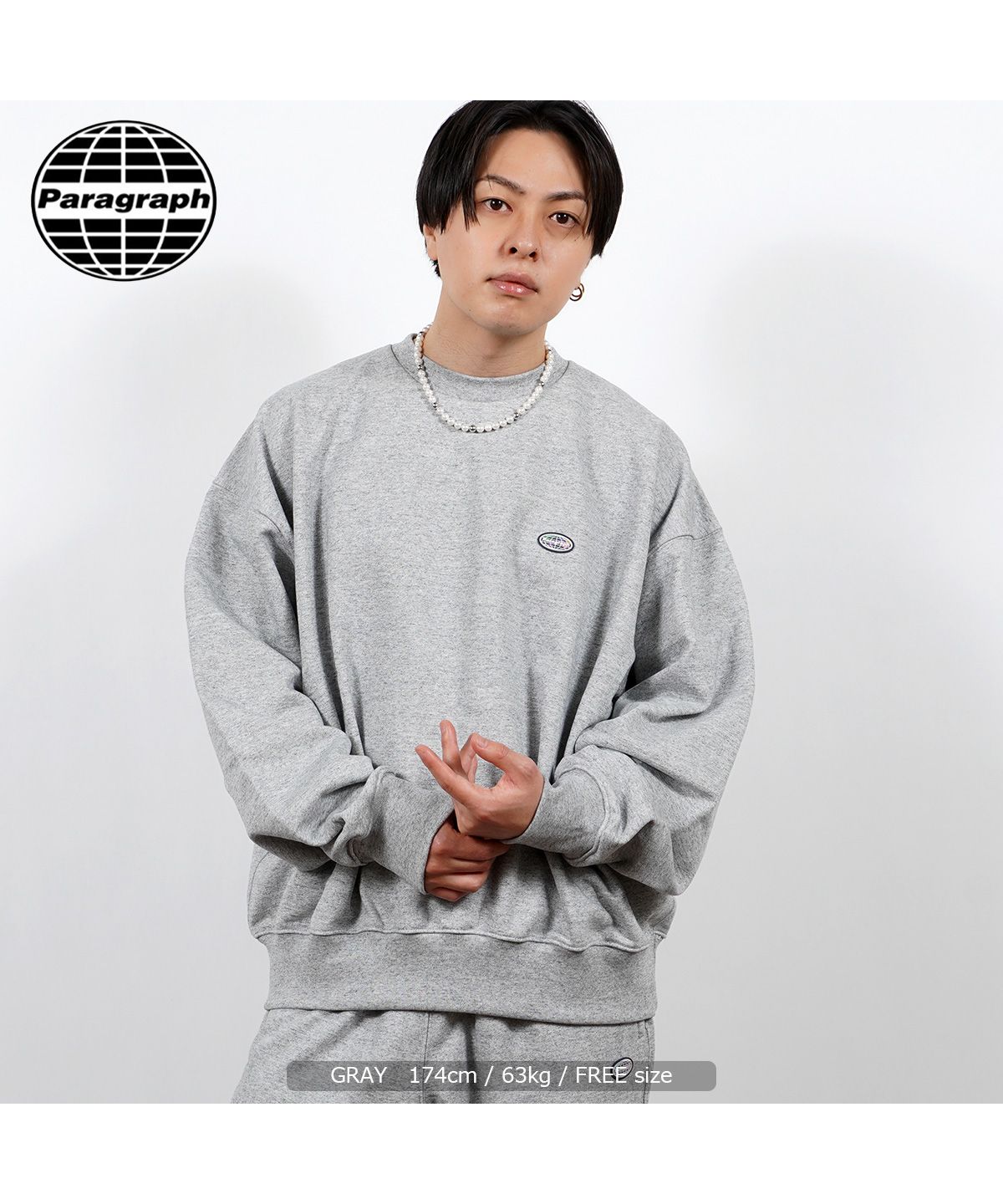 ワンフォークロージング 1111clothing パラグラフ スウェット ワンフォークロージング 1111clothing パラグラフ スウェット