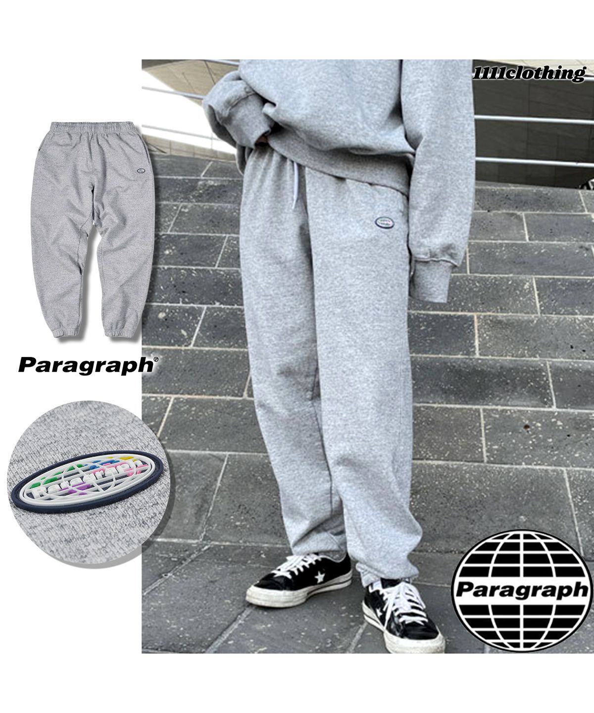 ワンフォークロージング 1111clothing パラグラフ スウェット ワンフォークロージング 1111clothing パラグラフ スウェット