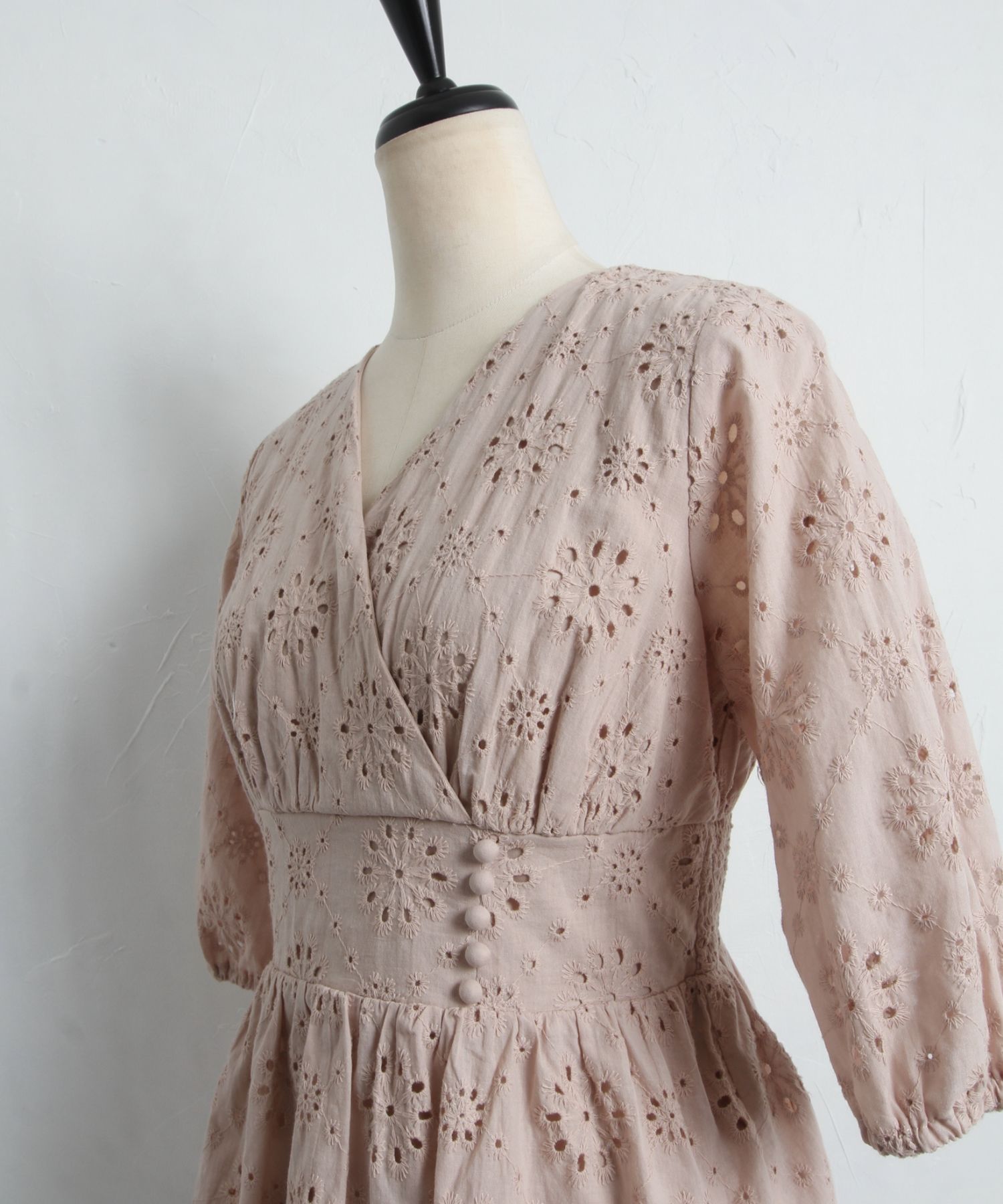 Uhr Cachecoeur Tunic Dress　カシュクール　ペプラム　綿 クーポン】【セール 70%OFF】トッコクローゼット tocco closet