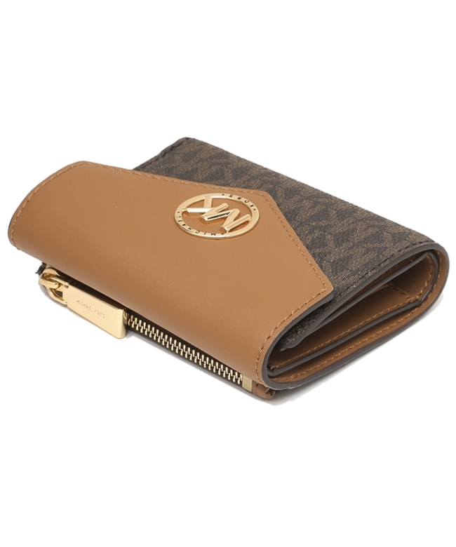 [新品] マイケル マイケル コース 財布 三つ折り グリーンウィッチ ブラウン マイケルコース 三つ折り財布 グリーンウィッチ ブラウン