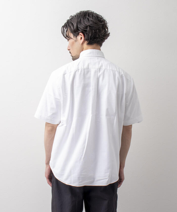 DANTON ドットボタンボタンダウンシャツ DANTON/ダントン】DOT BUTTON BD SHIRT SS スナップボタン