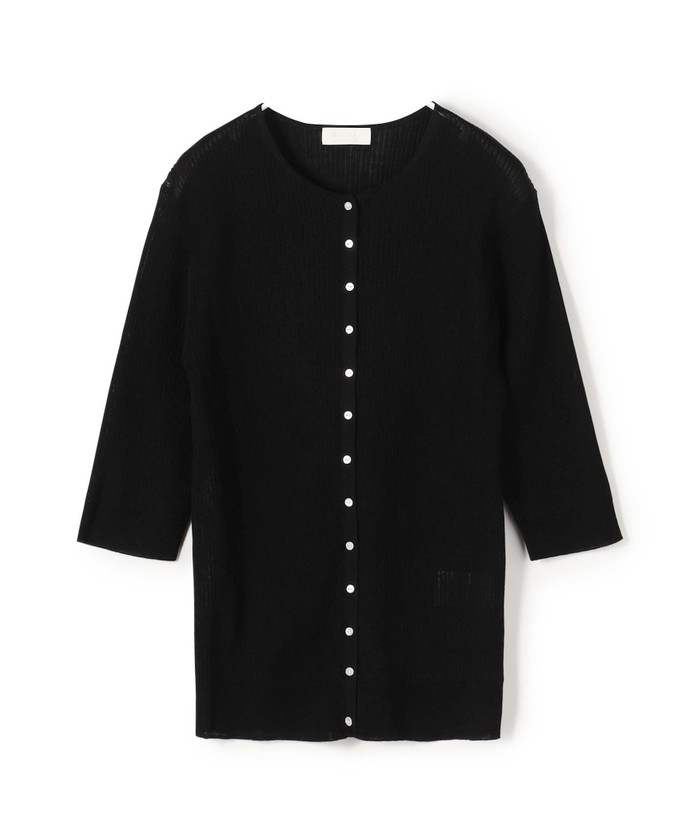 セール 40%OFF】マーセライズドコットンリブ クルーネック