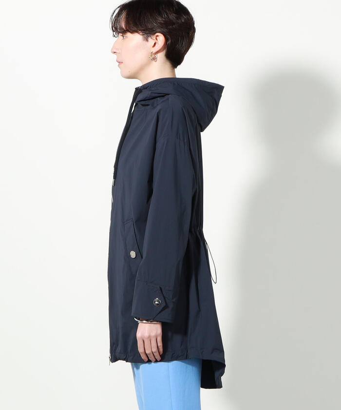 HERNO KIDS Aラインコート◇カラー NAVY 大人可-