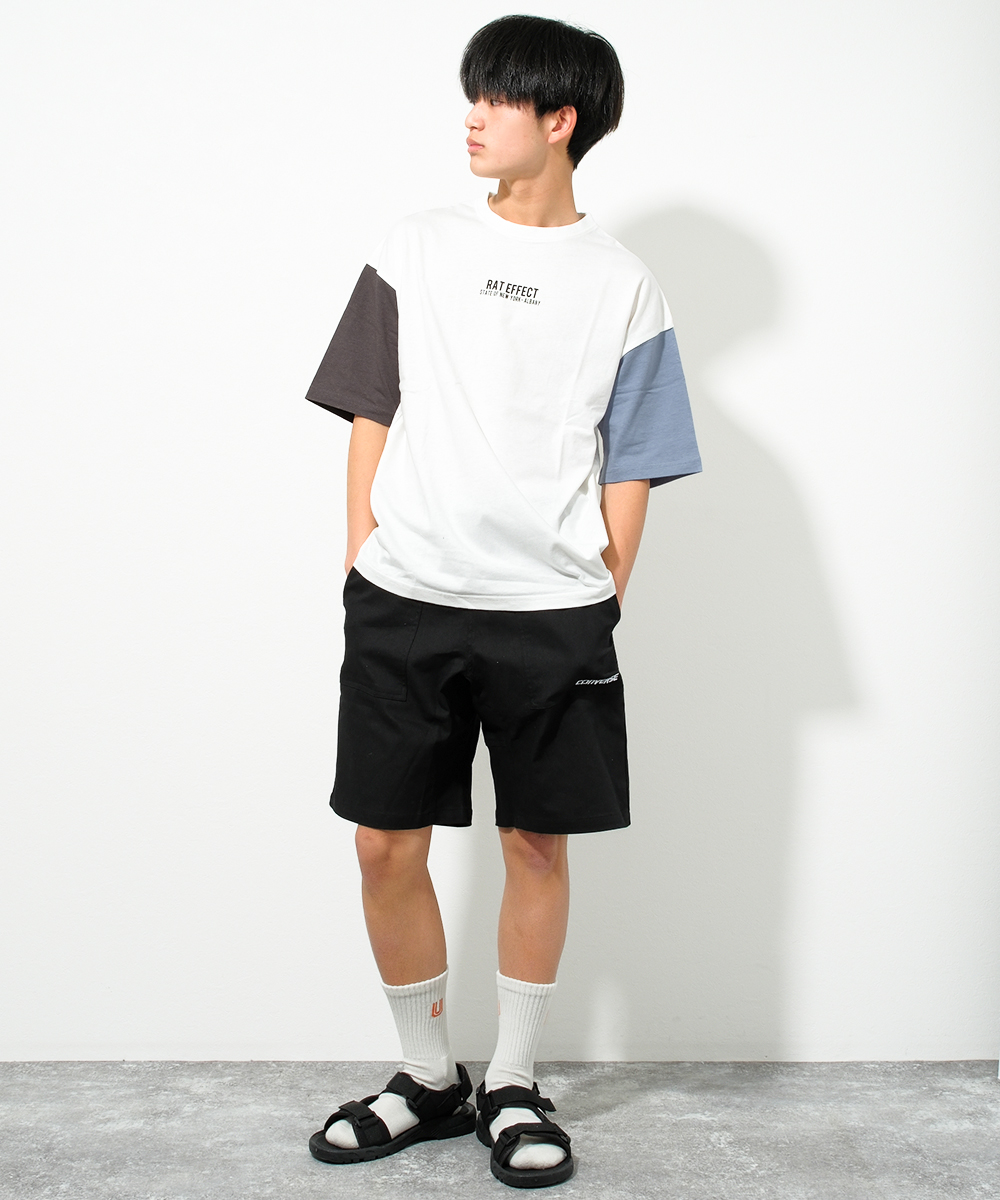 セール19%OFF】ラット エフェクト RAT EFFECT ネオンプリントT
