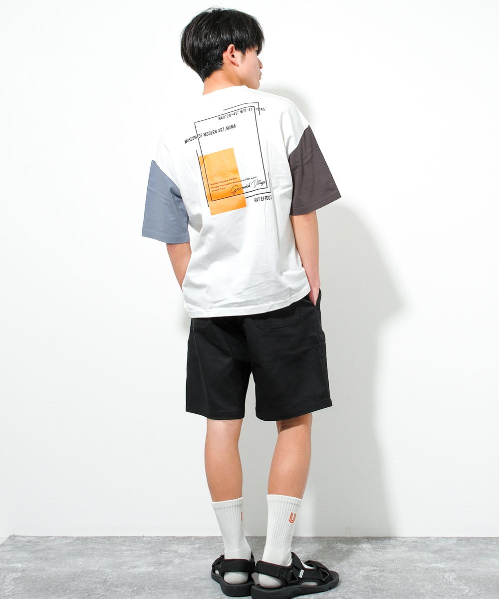 ★STONE ★FISSATO エフェクト 半袖 Tシャツ Stone Island 21957 Organic Cotton Jersey Fissato Effect T