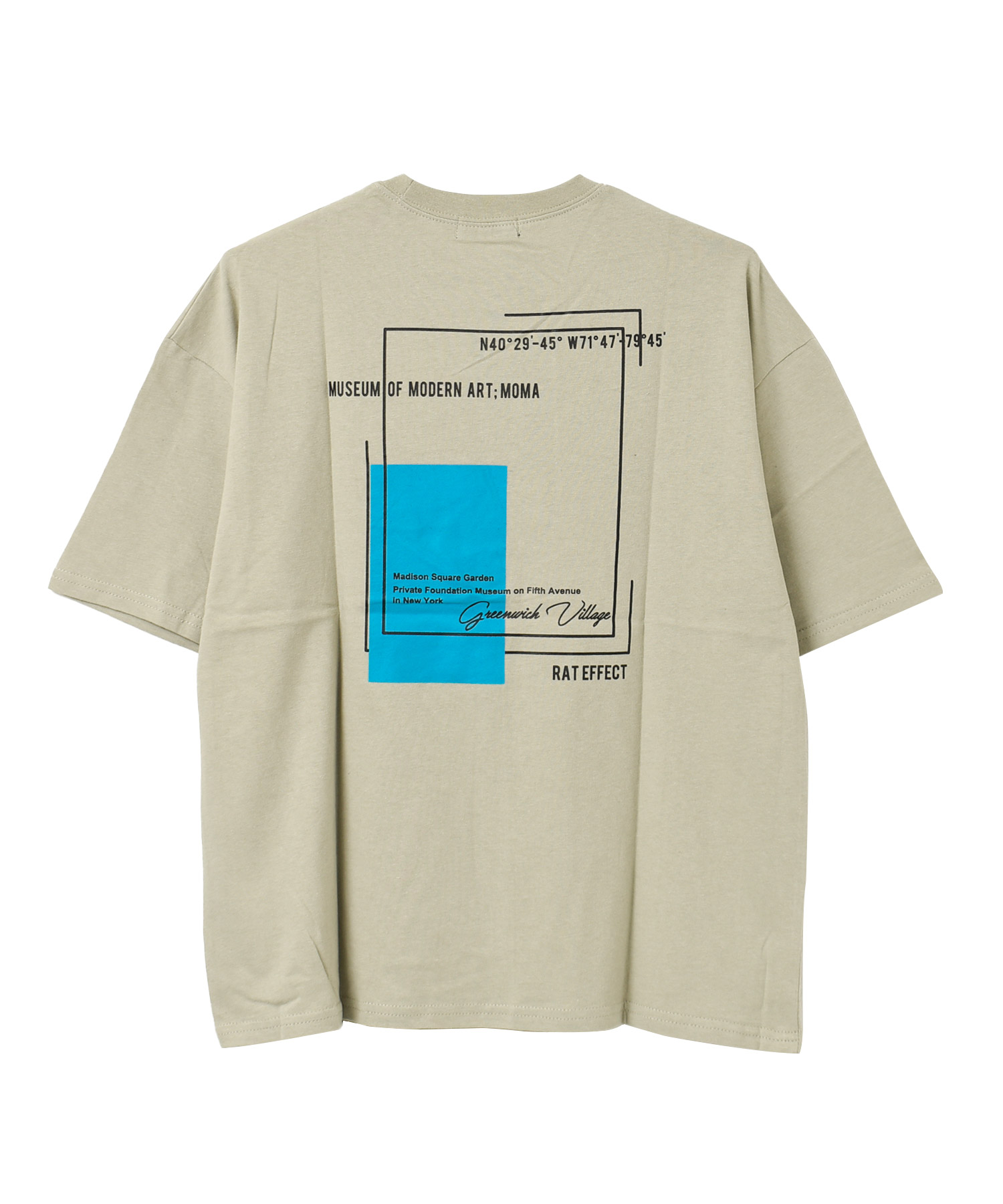 ★STONE ★FISSATO エフェクト 半袖Tシャツ Stone Island Fissato-effect organic-cotton T-shirt | Blue